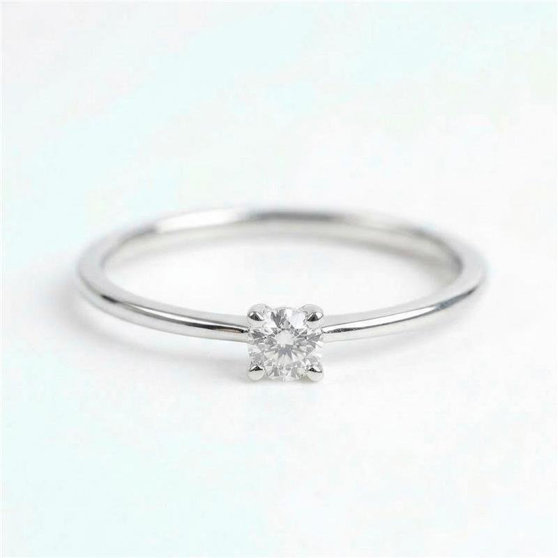 ANEL SOLITÁRIO MINI COM RÓDIO 3MM