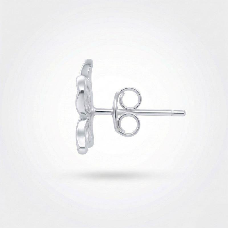 BRINCO FLOR QUATRO PÉTALAS