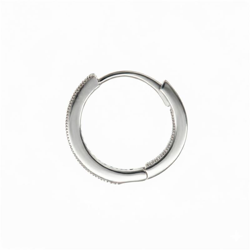 ARGOLA CRAVEJADA COM RODIO M