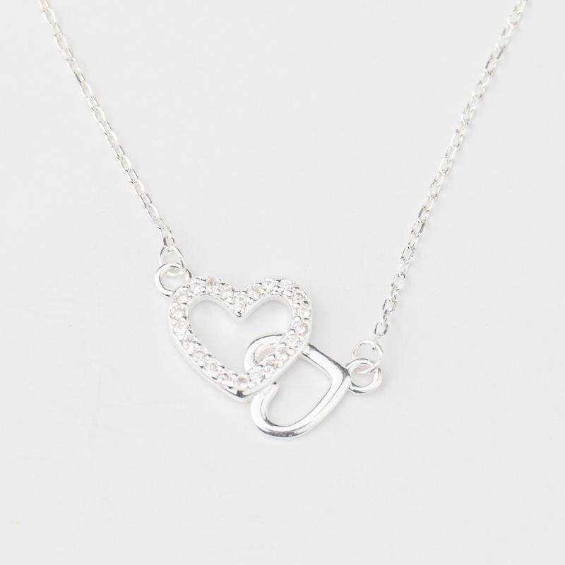 COLAR DOIS CORAÇÕES VAZADOS COLORS