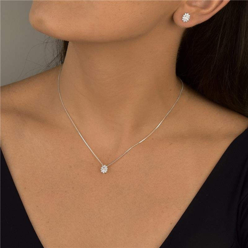 CONJUNTO OVAL ZIRCÔNIAS MINI
